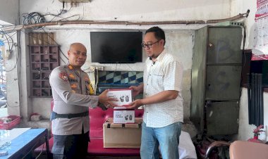 Kapolres Priok Berikan Bantuan CCTV Smart Camera Untuk Perkuat Pengamanan di Muara Angke