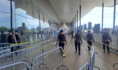 Brimob Polda Metro Jaya Laksanakan Sterilisasi, Hadirkan Rasa Aman di Konser Hillsong London
