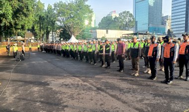 Polda Metro Jaya Gelar Apel Pagi Zebra Jaya 2025, Kedepankan pendekatan edukatif kepada masyarkat