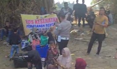 Polri Siapkan Perangkat Starlink di Lokasi Bencana, Warga Akhirnya Bisa Terhubung Kembali dengan Keluarga