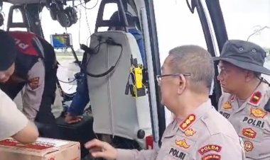 Akses Darat Terputus, Polri Airdrop Bantuan ke Wilayah Terisolasi dengan Operasi Udara Jangkau Sumut, Sumbar & Aceh