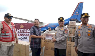 Kapolri Salurkan Bantuan Kemanusiaan untuk Korban Bencana di Lhokseumawe