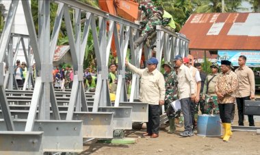 Prabowo Janji Perbaiki Bendungan hingga Sawah, Kirim Cadangan Pangan ke Aceh