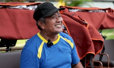 Dulu Sering Pulang Tak Bawa Uang, Becak Listrik dari Prabowo Jadi Angin Segar bagi Penarik Becak Lansia