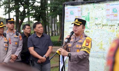 2.154 Personel Dikerahkan Layani Aksi Unjuk Rasa di Silang Selatan Monas