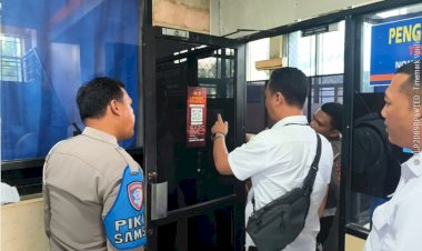 Bidpropam PMJ Sosialisasikan WBS, SP4N-Lapor, dan Larangan Gaya Hidup Mewah di Samsat Jakut–Jakpus