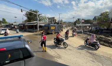 Aksi Humanis Polres Pidie Jaya Tuai Apresiasi Warga, Debu Pascabanjir Berhasil Dikendalikan