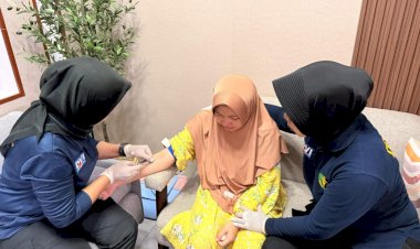 Polda Jateng Ambil Sampel DNA Keluarga Korban Jatuhnya Pesawat ATR 42 500 Di Karanganyar