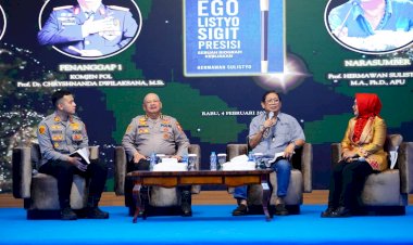 Bedah Buku “Alter Ego Listyo Sigit Presisi”, Prof. Hermawan Paparkan Dinamika Kebijakan Kapolri di Tengah Reformasi Polri