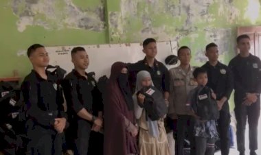 Taruna Akpol Latsitardanus di Aceh Tamiang, Bersihkan Lumpur Pasar hingga Santuni Korban Hanyut