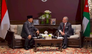 Prabowo dan Raja Yordania Tegaskan Komitmen Solusi Dua Negara untuk Perdamaian Palestina