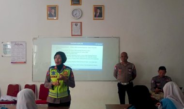 TMMD Depok 26 Februari 2026: 50 Siswa SMAN 8 Ikuti Penyuluhan UU Lalu Lintas