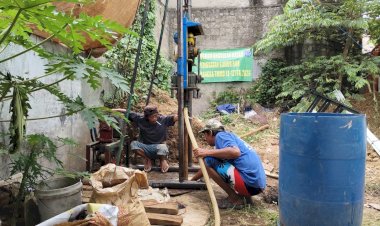 TMMD Ke-127 Kodim Depok Percepat Pembangunan Sumur Bor, Warga Sukamaju Segera Nikmati Akses Air Bersih