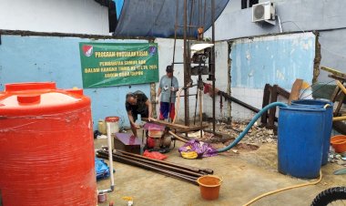 TMMD Ke-127 Kodim 0508/Depok Kebutan Pembuatan Sumur Bor di Sukamaju dan Abadi Jaya