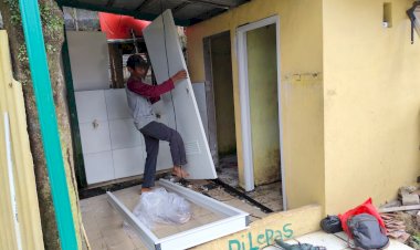 Rehab MCK Program TMMD Depok Capai Progres 30 Persen