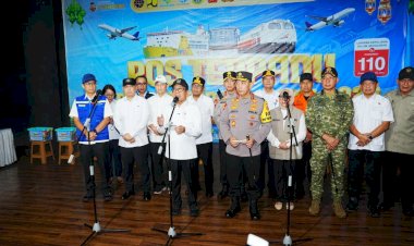 Tinjau Arus Mudik di Pelabuhan Merak, Kapolri Pastikan Beri Pelayanan Maksimal
