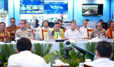 Hadiri Pembukaan Posko Angkutan Lebaran 2026, Kakorlantas Pastikan Hiruk-pikuk Operasi Ketupat Berjalan Lancar