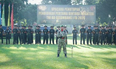 Pangdam Jaya Resmi Tutup Dikmaba Infanteri TNI AD Gelombang I TA 2026