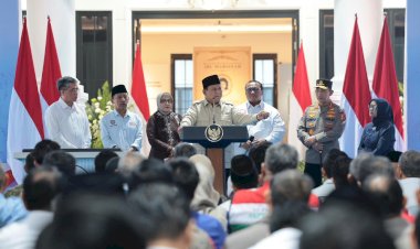 Prabowo: Aparat Jangan Jadi Bekingan Narkoba hingga Judi