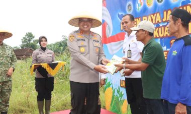 Polres Pekalongan Bersama Pemkab dan Petani Gelar Panen Jagung Serentak Kuartal II 2026