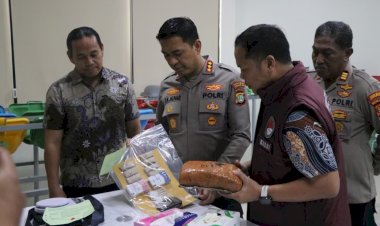 Gerak-gerik Mencurigakan Saat Razia Malam, Pengedar Ganja 1 Kilogram Dibekuk Polres Metro Tangerang Kota
