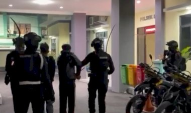 Brimob Polda Metro Jaya Gagalkan Tawuran dan Amankan Sajam di Babelan