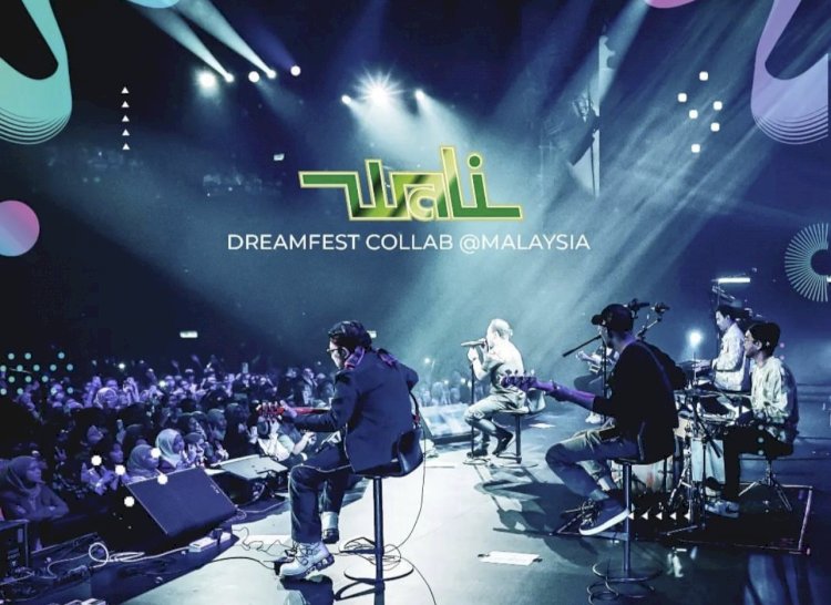 Wali Band di Konser 