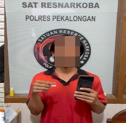Dugaan Terkait Kasus Narkoba, Seorang Residivis Dibekuk Sat Resnarkoba Polres Pekalongan