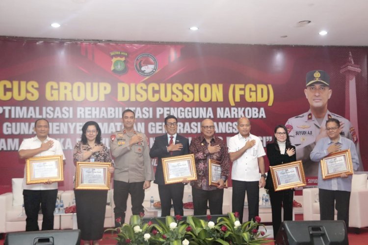 Polda Metro Jaya Gelar FGD, Selamatkan Generasi Bangsa dari Narkoba