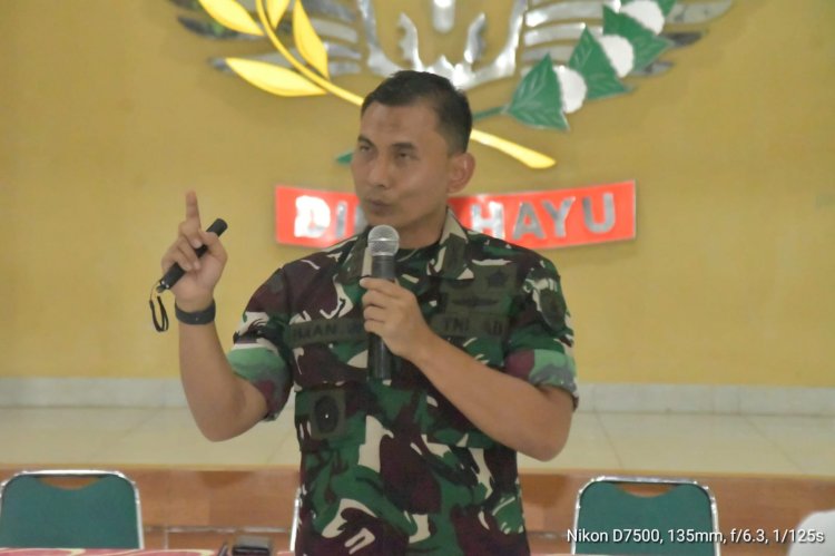 Dandim 0508/Depok Sampaikan Materi Wawasan Kebangsaan Kepada Siswa Sekolah Binaan Pemkot Depok