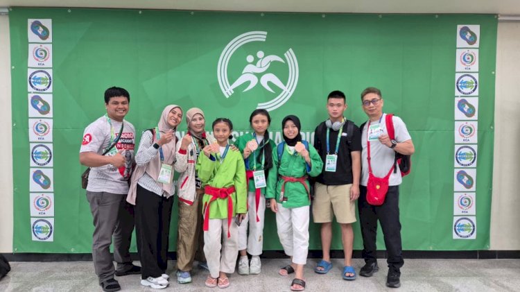 Tim Kurash Indonesia Bawa Pulang Tiga Medali dari Kejuaraan Asia di Korea Selatan
