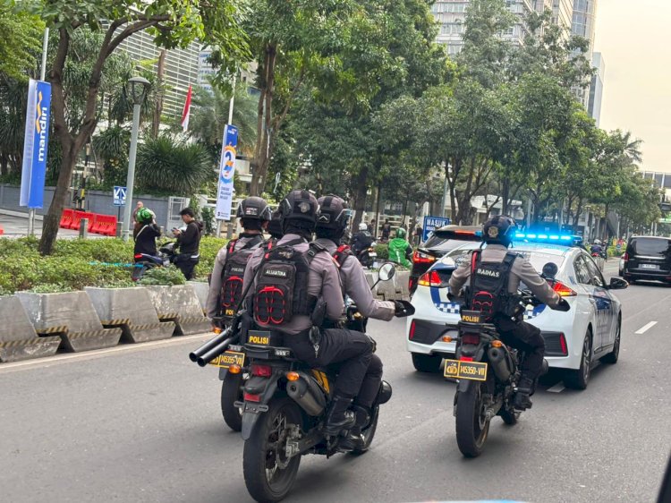 Polda Metro Jaya Kembali Gelar Patroli Skala Besar, Fokus Jaga Jakarta Aman dan Nyaman