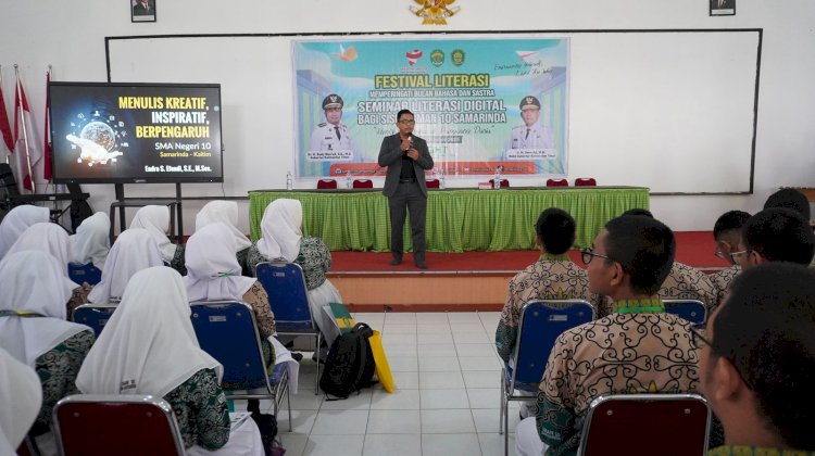 Samarinda Gelar Seminar Literasi Digital untuk Siswa Kelas X