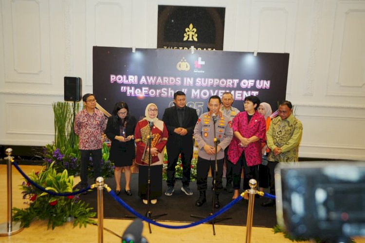 Kapolri Gaungkan Komitmen Kuat Kesetaraan Gender Polri di UN Women HeForShe Movement