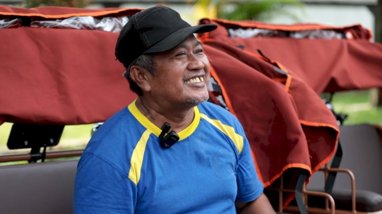 Dulu Sering Pulang Tak Bawa Uang, Becak Listrik dari Prabowo Jadi Angin Segar bagi Penarik Becak Lansia