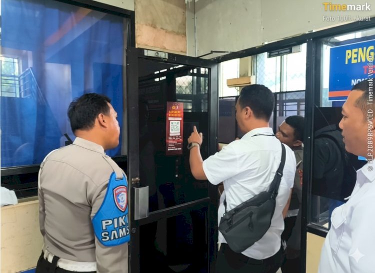Bidpropam PMJ Sosialisasikan WBS, SP4N-Lapor, dan Larangan Gaya Hidup Mewah di Samsat Jakut–Jakpus