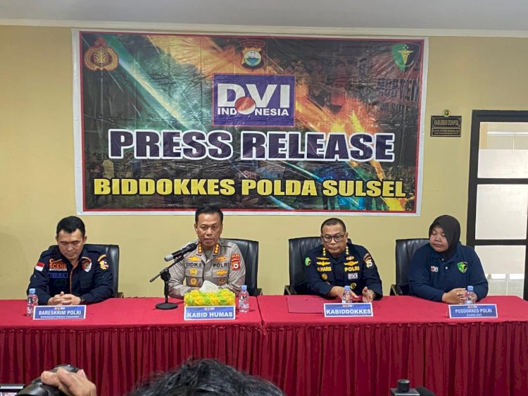 Tim DVI Polri Lakukan Tahap Awal Identifikasi 10 Korban Kecelakaan Pesawat ATR 42-500