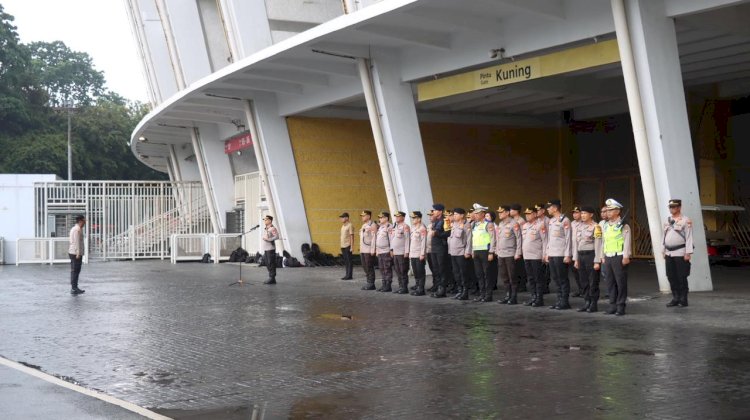 Libatkan 1.300 Personel, Polda Metro Jaya Amankan Laga Persija vs Madura United di GBK