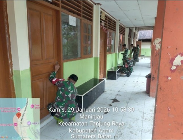Pemulihan Pendidikan Tetap Prioritas, Pembersihan Sekolah dan Pesantren di Sumbar Dikebut