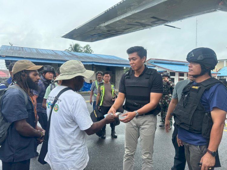 Dari Ujung Landasan Korowai: Duka, Solidaritas Warga, dan Komitmen Satgas Damai Cartenz Jaga Akses Satu-Satunya ke Tanah Merah