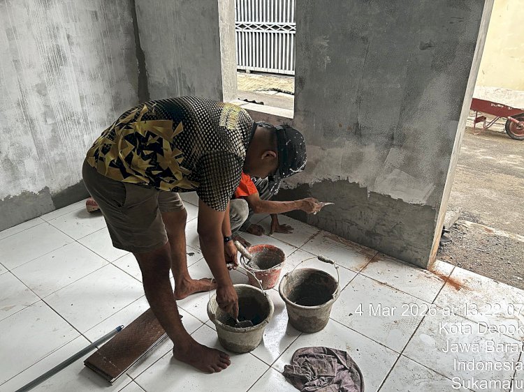 Program RTLH TMMD 127 Depok Hampir Rampung, Warga Segera Tempati Rumah Layak