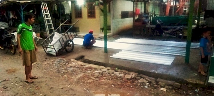 TMMD Kodim 0508/Depok Rehab MCK Warga, Progres Pekerjaan Capai 45 Persen