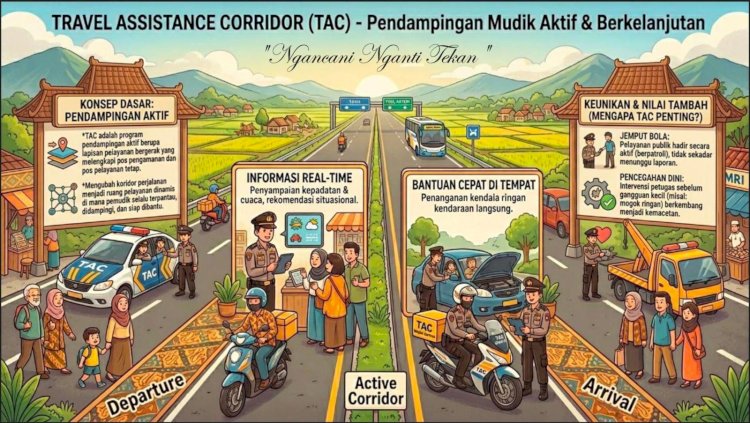 Polda Jateng Siapkan Layanan Mudik Terpadu Berbasis AI pada Operasi Ketupat 2026