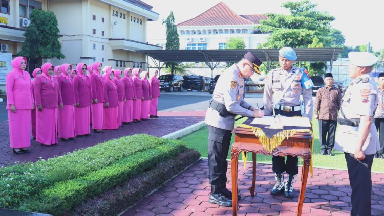 Rotasi Jabatan di Polres Pekalongan, Sejumlah Perwira Tempati Posisi Baru