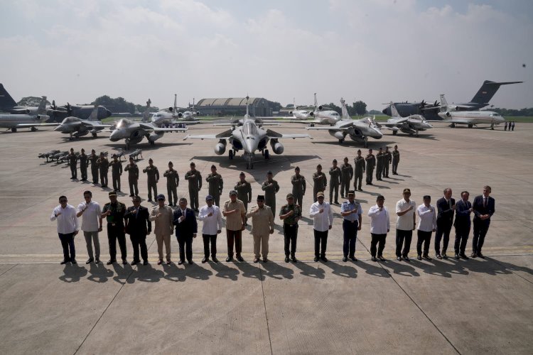 6 Pesawat Rafale Indonesia Akhirnya Datang! Prabowo: Pertahanan Kunci Stabilitas Negara