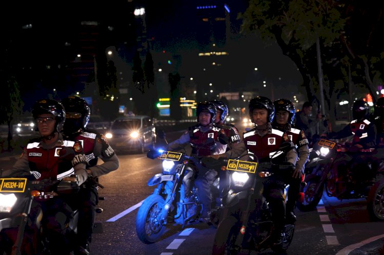 Polda Metro Tingkatkan Patroli Malam di Jakpus-Jakbar Cegah Kejahatan Jalanan