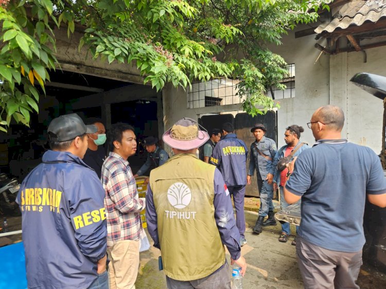 Bareskrim dan PPNS Kemenhut Geledah Gudang Satwa Dilindungi di Bekasi, 11 Sanca Hijau Papua Disita