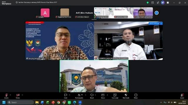Kemendagri Dorong Sinergi Pusat dan Daerah dalam Penyusunan RKPD Provinsi Riau Tahun 2027